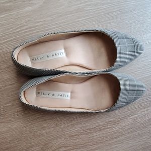 Kelly & Katie plaid flats